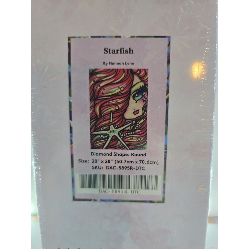 Diamond Art Club DAC Starfish by Hannah Lynn Diamond Painting NEW RETIRED